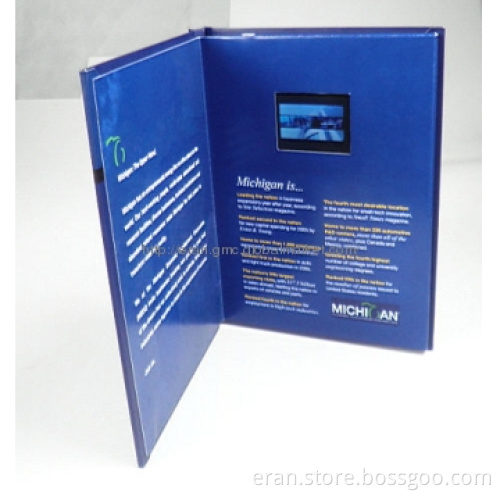 Video/Audio Player for Advertisment Player and Greeding Card